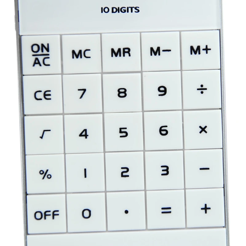 Карманный электронный 10 цифр дисплей вычисление калькулятор горячий