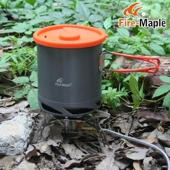 

Fire Maple Outdoor Cooking Heat Exchanger Pot Camping Folding Aluminum Pot Kettle 1L 190g FMC-XK6 Free Shipping