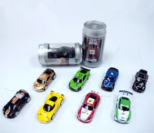48pcs/lot High-tech Mini Coke Cans RC Radio Speed Remote Control 4CH Micro Racing Car Hobby Vehicle fun game kids baby Toy Gift