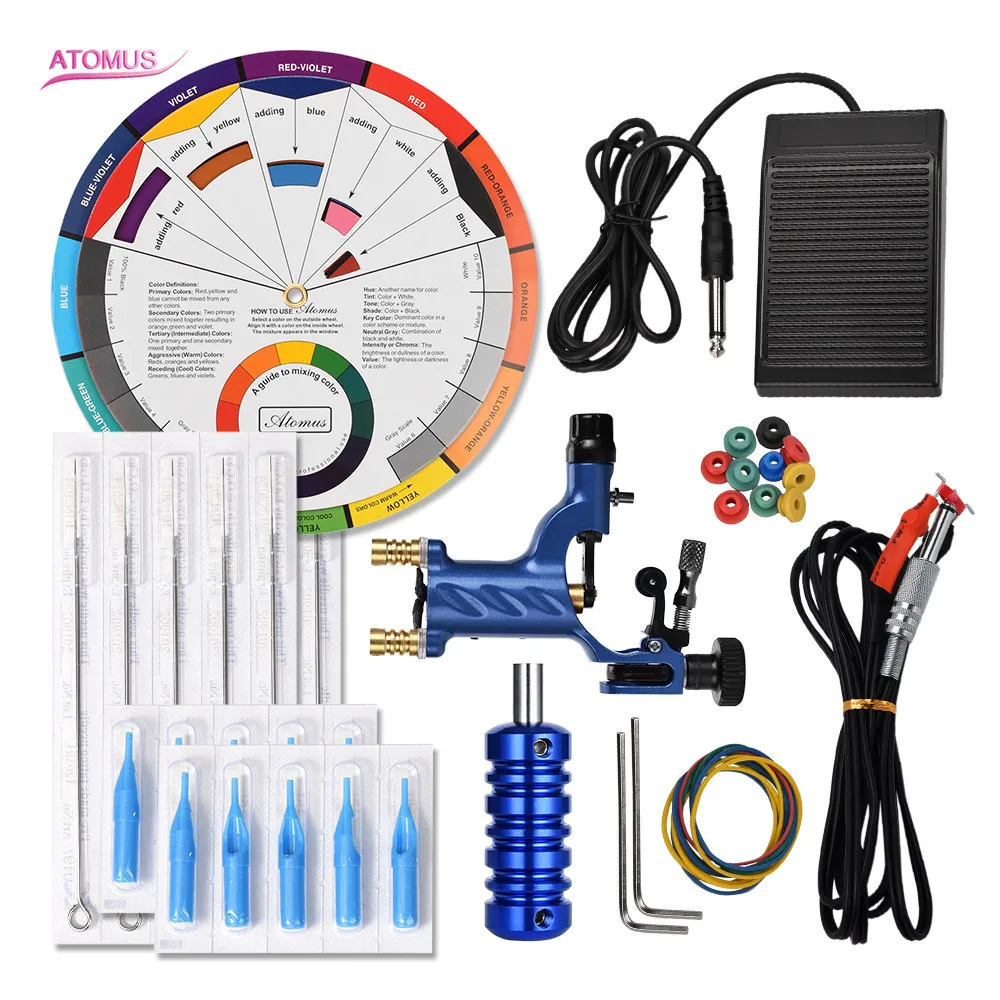 

Tattoo Machine Professional Tatoo Machine Pro Quit Kalici Makyaj Setleri Maquillaje Permanente Principiante Kit De Tattoo Kits