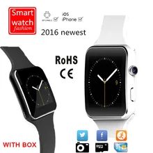 Bluetooth Smart Watch Unterstützung TF Sim-karte Kamera Smartwatch Für iPhone Android Phone Wearable Geräte PK GT08 intelligente elektronik