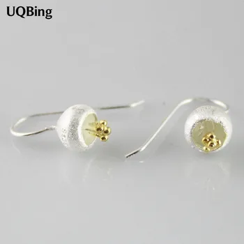 

Fashion Craft 925 Silver Fruit Drop Earrings Flower Silver Earrings Jewelry Wholesale Free Shipping