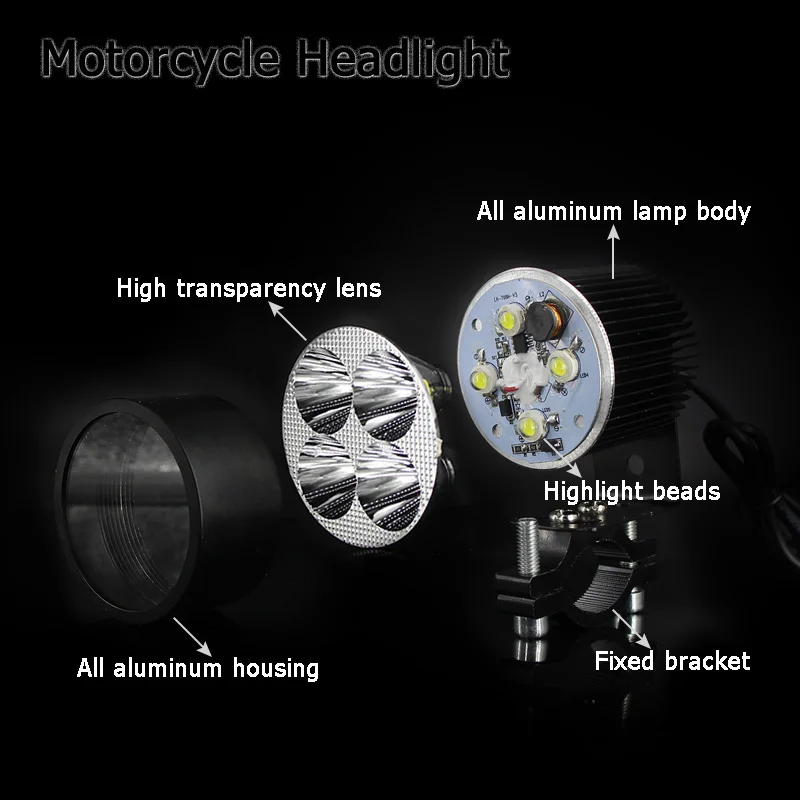Motorcycle-headlight
