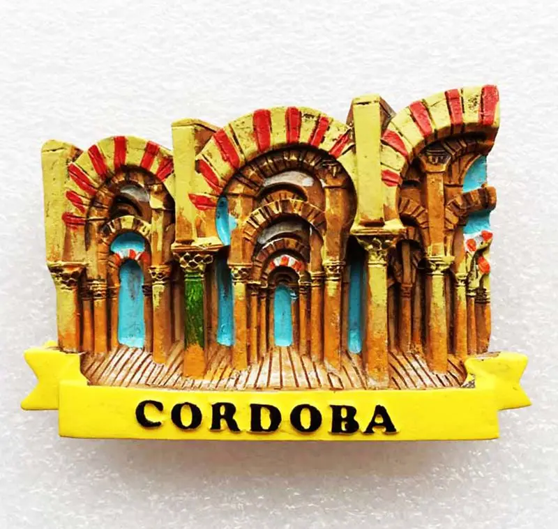 Great Mosque Of Cordoba, Spain 3D Fridge Travel Souvenir
