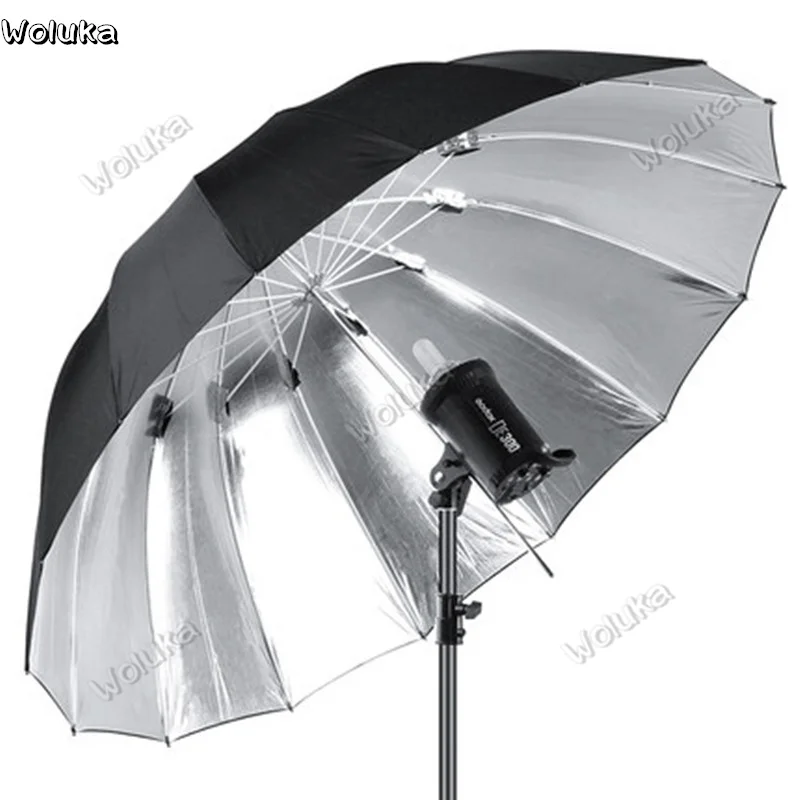 60inch150CM отражающий зонт наружные лампы Черный Серебряный студийный Зонт светоотражающий зонтик светоотражающий Тип CD50 T03