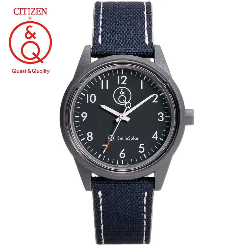 Citizen Q& Q часы мужские Топ люксовый бренд водонепроницаемые спортивные Кварцевые солнечные мужские часы нейтральные часы Relogio Masculino reloj 8J001Y - Цвет: RP08J005Y