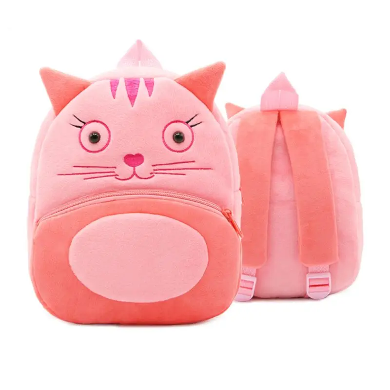 Cute Small Toddler Kids Backpack 3D Animal Cartoon Mini Children Bag for Baby Girl Boy Age 2-4 Years Old - Цвет: NO.16