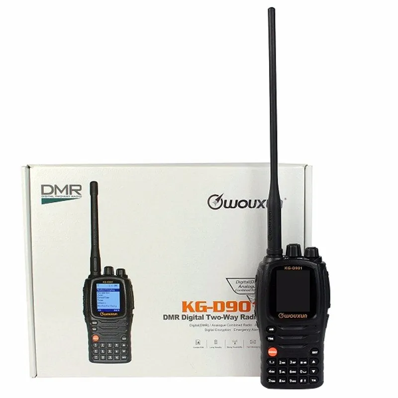 Новый WouXun KG D901 DMR радио цифровой иди и болтай Walkie Talkie UHF 5 Вт 64 Каналы VOX Цвет ЖК