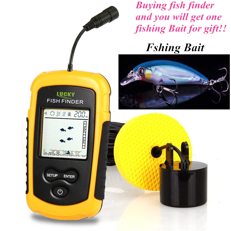 2019 FinderFish إغراء السونار صدى أسلم صياد السمك الصيد مكتشف ل المحيط بحيرة الجليد الصيد الاستشعار إنذار دغة FindFish أعمق