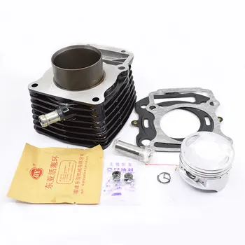 

Motorcycle Cylinder Piston Ring Gasket Kit 63.5 Bore For ZONGSHEN CG200-A CG 200 Tsunami Series Water-cooled Engine Spare Parts