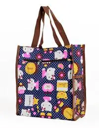 IVYYE Pom Purin Cat Модные Портативные холщовые сумки для обедов, мультяшная сумка для пикника, сумка для еды, теплая сумка для хранения для женщин, девочек, детей, новинка - Цвет: See Picture