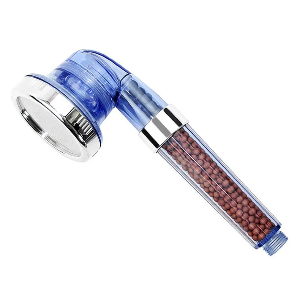 

Shower Bath Head Adjustable 3 Mode High Pressure Stone Stream Handheld Shower Head With Negative Ion Activated CeramicBalls C529