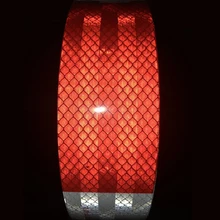 Best Price 5cmx5m Car Styling Reflective Tape Stickers Decoration Film Motorcycle Safe Baby Car Reflect Safety Warning Tape