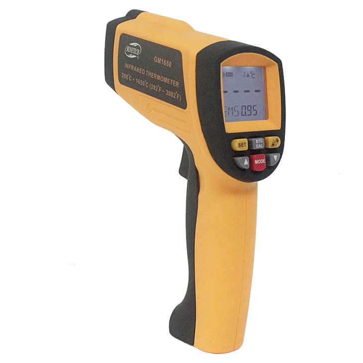 handheld temperature gun handheld infrared temperature sensor accurate non contact thermometer gm1650 Benetech