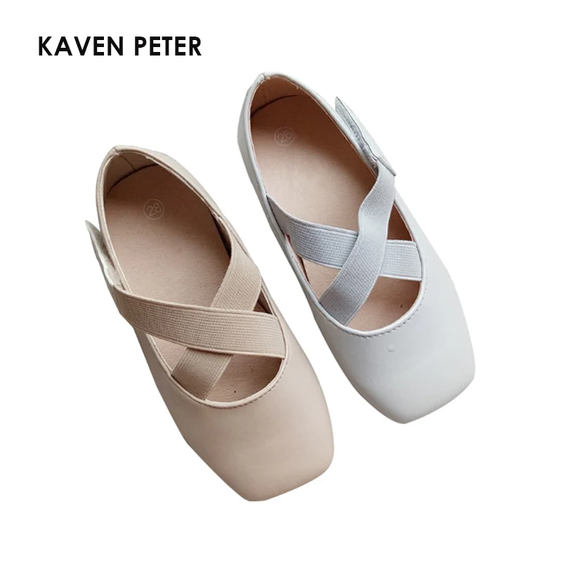 elastic ballet shoes