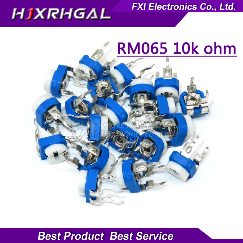 20PCS RM065 RM 065 10K ohm 103 RM065 103 Trimpot Trimmer Potentiometer ...
