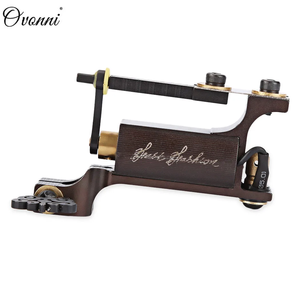 Ovonni Rotary Motor Tattoo Machine Gun Wire Cutting Tungsten Steel Liner Shader Professional Tattoo Gun Ovonni Rotary Motor Tattoo Machine Gun Wire Cutting Tungsten Steel Liner Shader Professional Tattoo Gun