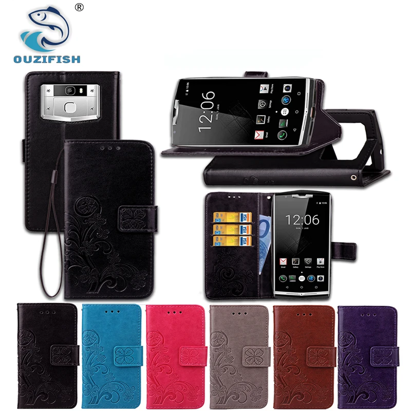 OUZifish For Oukitel K10000 Pro cover 5.5 inch Flip Case PU leather case Phone With stand | Мобильные телефоны и