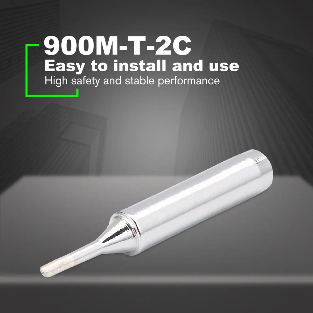 

900M-T-2C 5Pcs/Lot Thermostatic Solder Iron Tips Replacement Solder Iron Head Soldering Tips Tool Soldering Repair Station