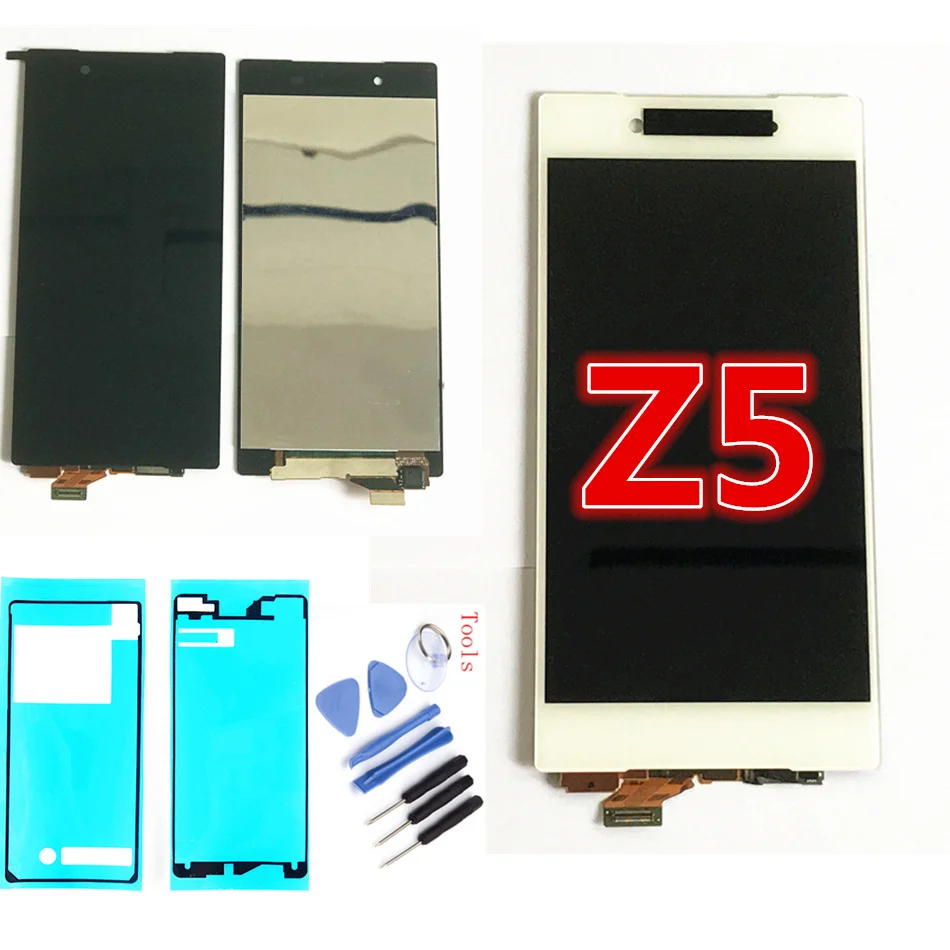 5,2 дюймов для sony Xperia Z5 E6633 E6683 ЖК-дисплей сенсорный экран дигитайзер сборка Z5 двойная карта 1920*1080 Для 5," sony Z5 lcd
