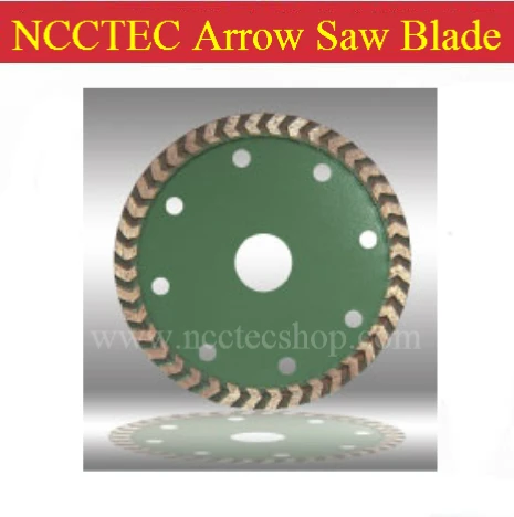 

6" NCCTEC Diamond wet or dry arrow cutters NSB6AT | 150mm saw blade | FREE shipping