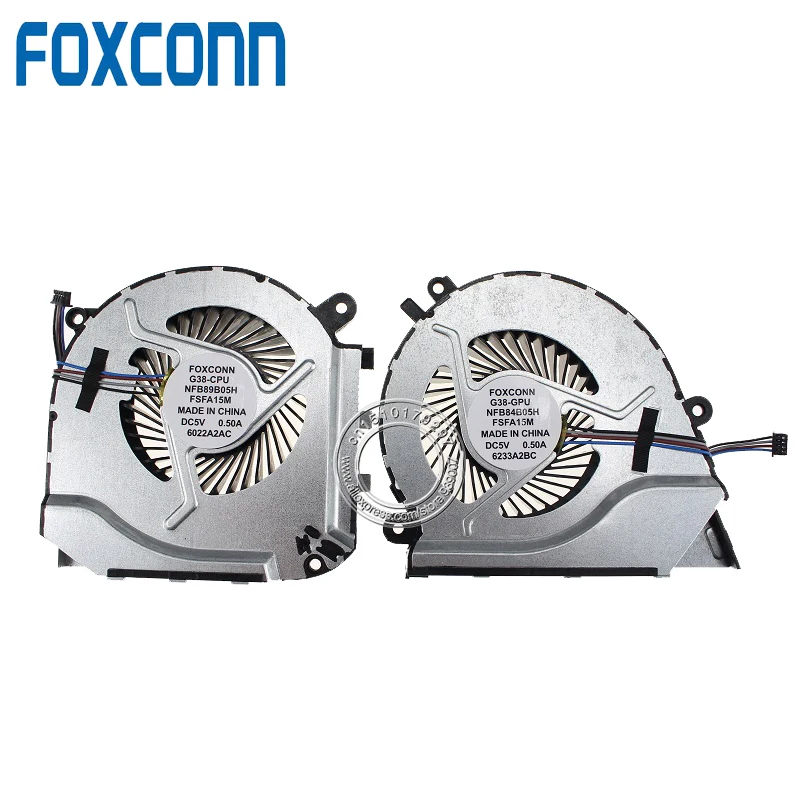 

NEW ORIGINAL CPU GPU COOLING FAN FOR HP Q174 OMEN 17-w206tx 17-w205tx LAPTOP FAN COOLER 910441-001 862954-001