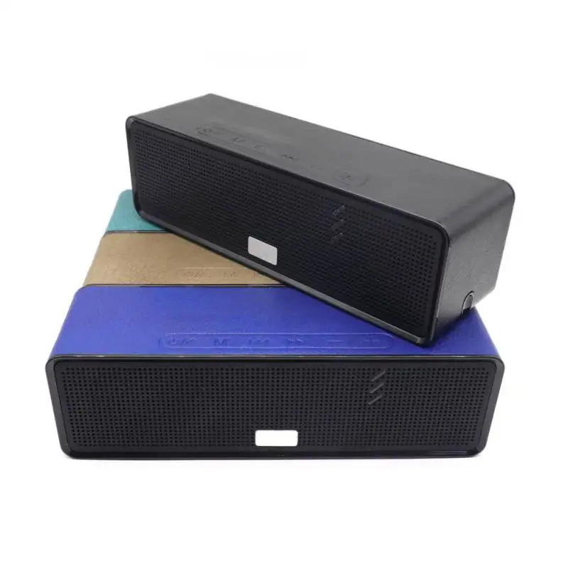 Portable bluetooth wireless speaker better bass 24 hour playtime built
