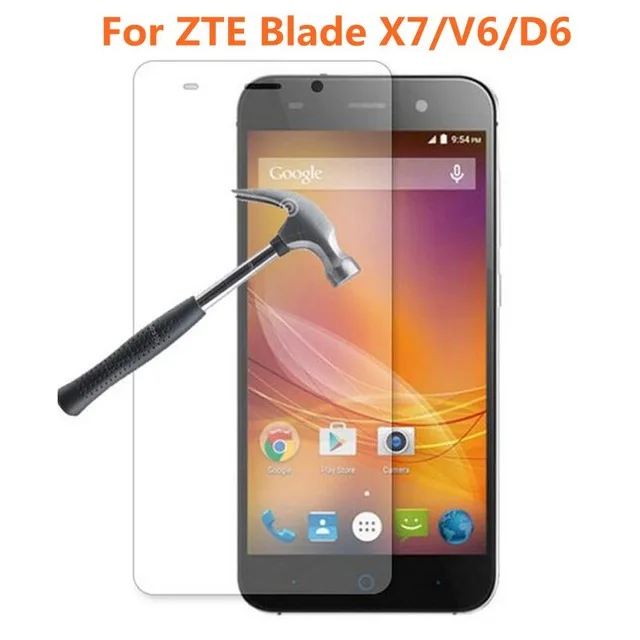 

2.5D Tempered Glass For ZTE Blade X7 High Quality Protective Film Explosion-proof Screen Protector for ZTE Blade V6 D6 L6