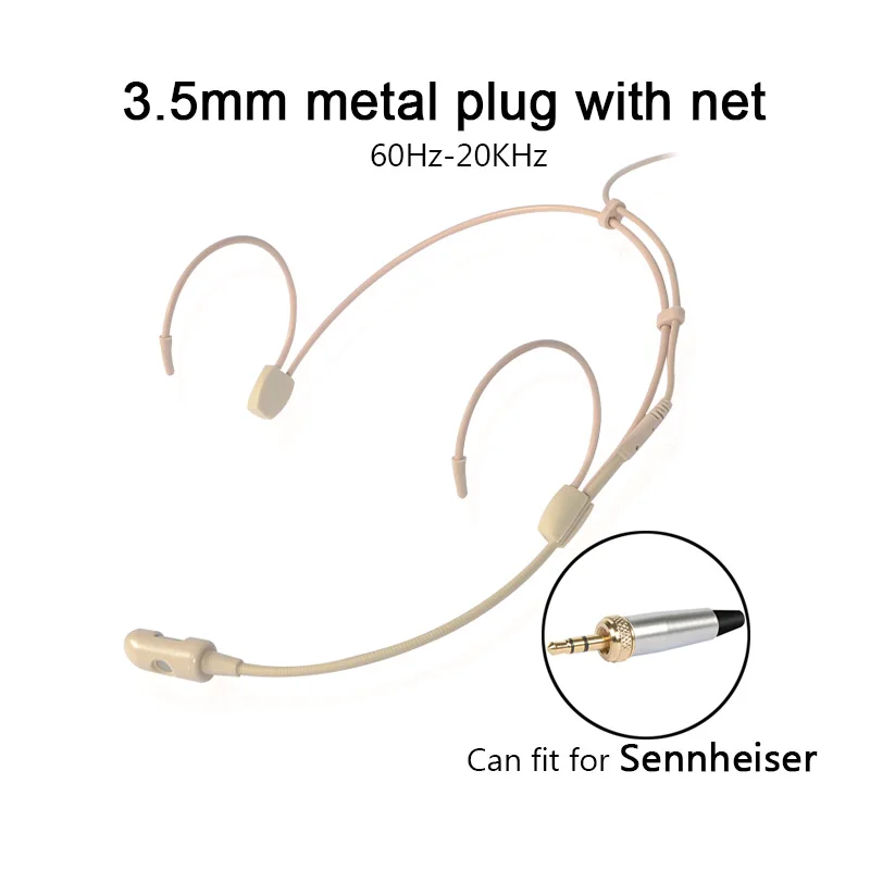 G-MARK профессиональная гарнитура однонаправленный микрофон для беспроводной микрофонной системы легкий картридж с 1 упаковочной коробкой - Цвет: 3.5mm for Sennheiser