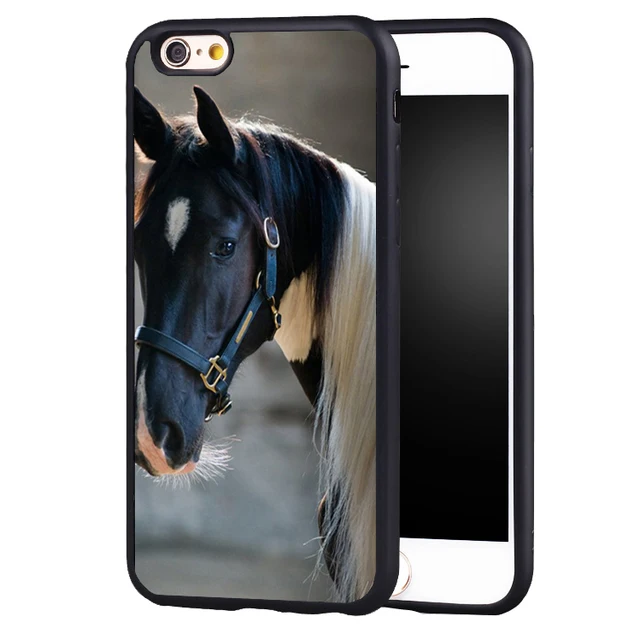 coque iphone 5 silicone cheval