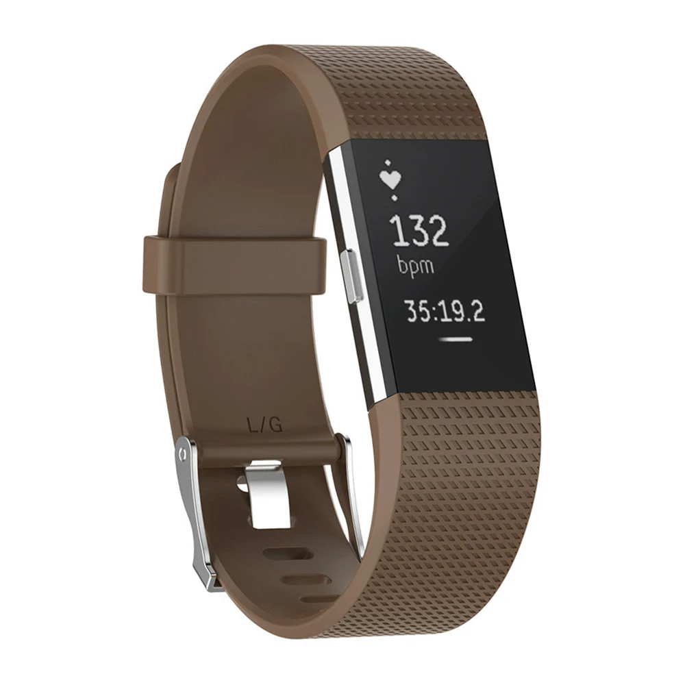 Wristband Wrist Strap Smart Watch Band Strap Soft Watchband Replacement Smartwatch Band For Fitbit Charge 2 0009