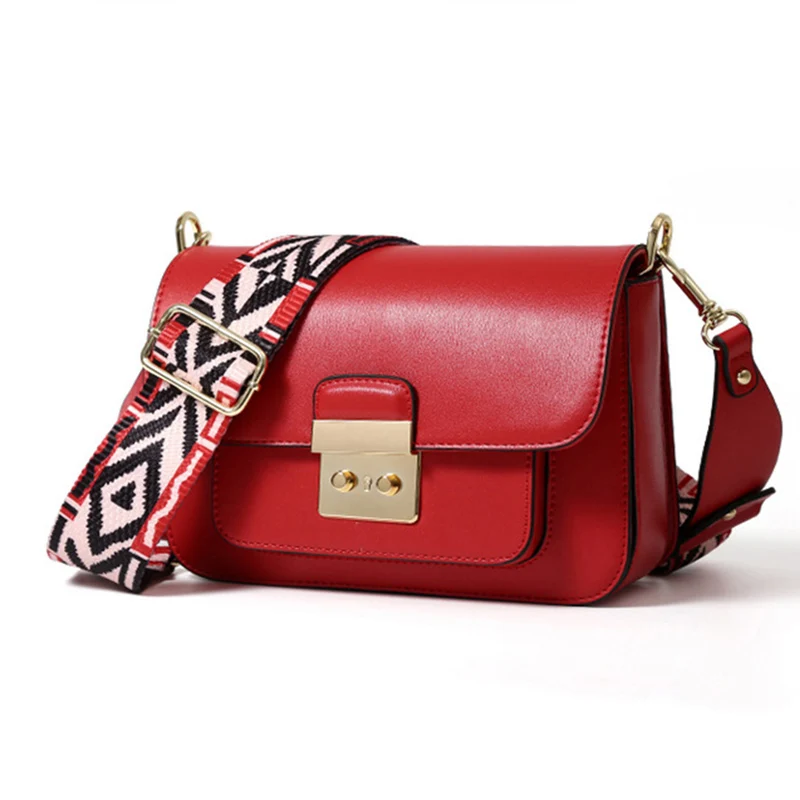 

Fashion Genuine Leather Women Bag Girls Leather Chain Handbag Crossbody Shoulder Bag Female Casual Small Messenger Phone Bag