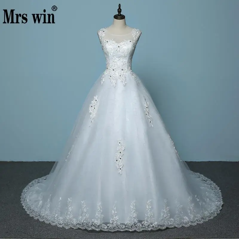 Cathedral Train Wedding Dress 2018