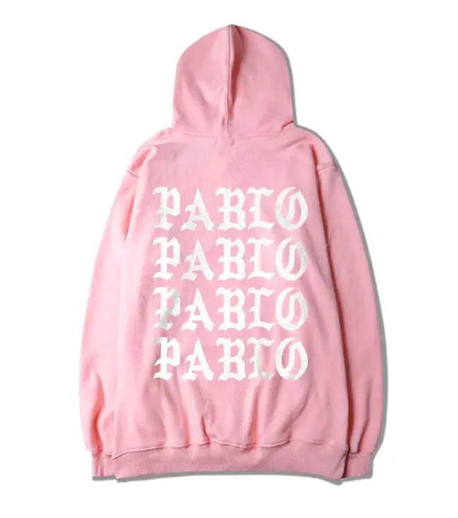 Высокое качество Мужская толстовка с длинным рукавом I Feel Like Paul Pablo Kanye West YZY толстовки хип-хоп Уличная Толстовка для мужчин и женщин - Цвет: 10