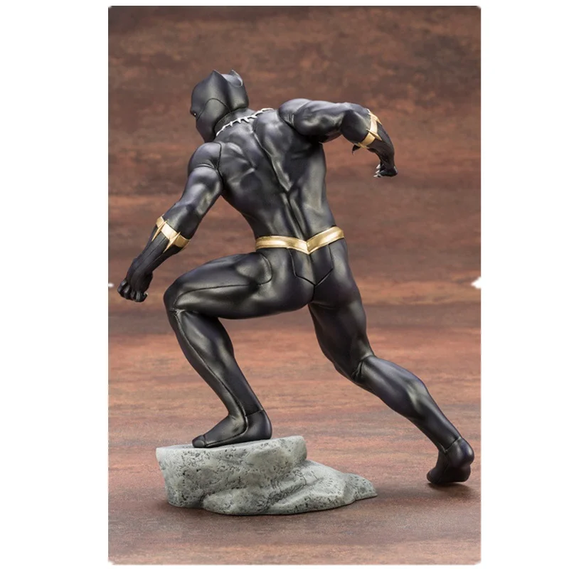 Marvel фигурки Мстители Черная пантера игрушки Kotobukiya Artfx Статуя Модель для детей