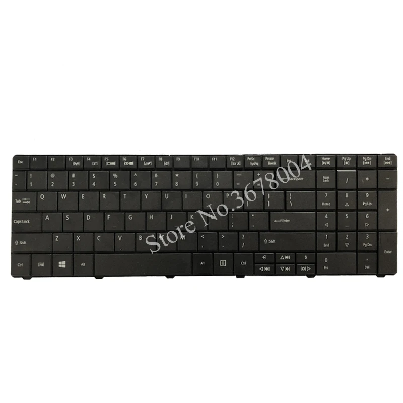 US клавиатура для ноутбука Acer TravelMate V5WC1 P253 P453 E M MG США Черный PK130PI1B04 MP 09G33SU 6981W|keyboard for
