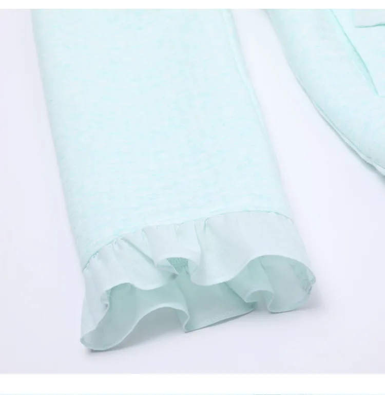 Плюс размер хлопковый Халат для сна для беременных женщин Зимняя Пижама Женское Inverno ночная рубашка с длинным рукавос Loungewear халат CC452