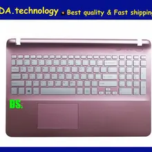 / Упор для рук topcase Для sony vaio svf15 svf152 svf1521 svf151svf153 svf1541 svf15e США клавиатура верхняя крышка тачпад розовый