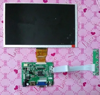 

Raspberry Pi 9.0 inch digital LCD monitor kit HDMI + VGA + 2AV1024600