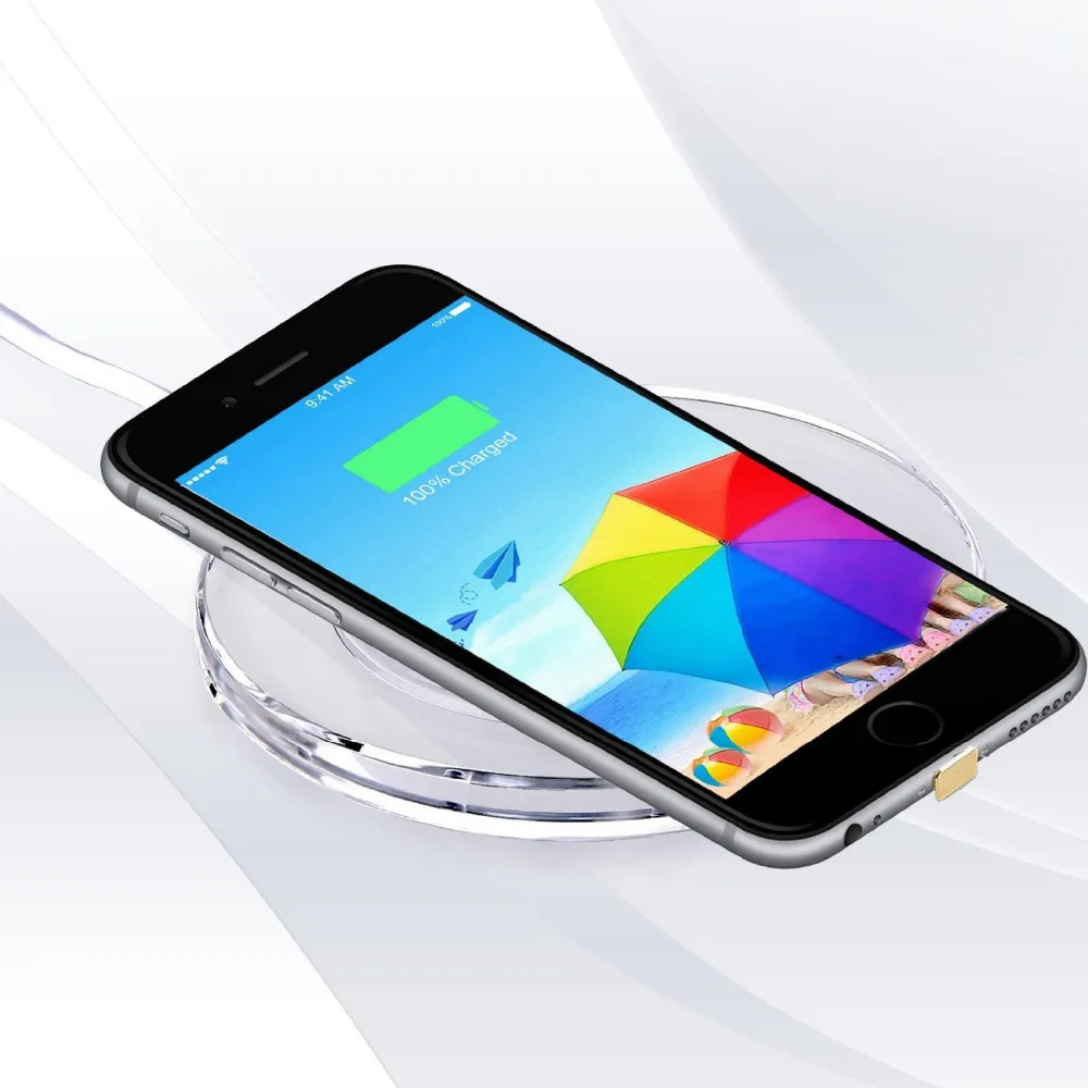 Qi Беспроводной Зарядное устройство зарядки зарядная площадка для Samsung Galaxy S6 S6 край S6 Edge Plus S7 S7 Edge Note 5 Google Nexu4/5 Lumia 920