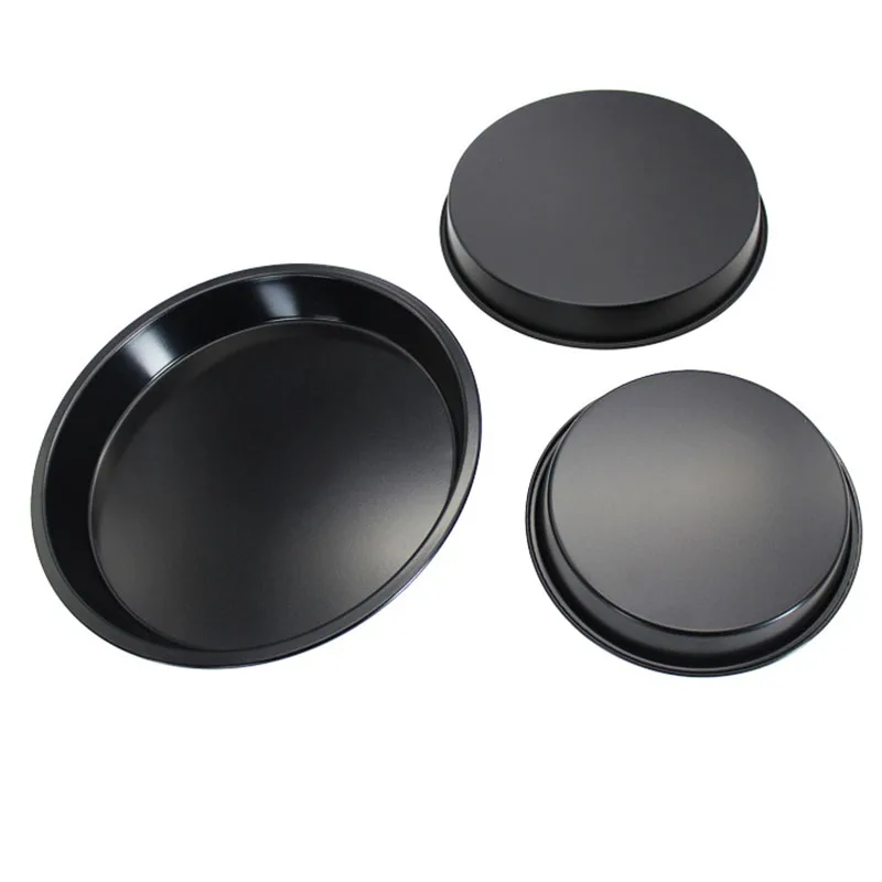 1PC 6/8/9 inch stainless steel Nonstick Cake Molds Round Pizza Pan Cake Baking Pastry Cake Pizza Stones B5 1PC 6/8/9 inch stainless steel Nonstick Cake Molds Round Pizza Pan Cake Baking Pastry Cake Pizza Stones B5