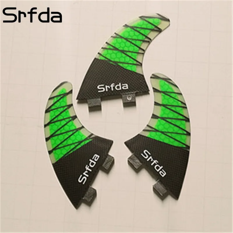 FCS-G5 Surf Fins Surfboard Keels High Quality Honeycomb Fiberglass Tail Surfboard Thrusters Rudder Quilhas Quillas Keels S