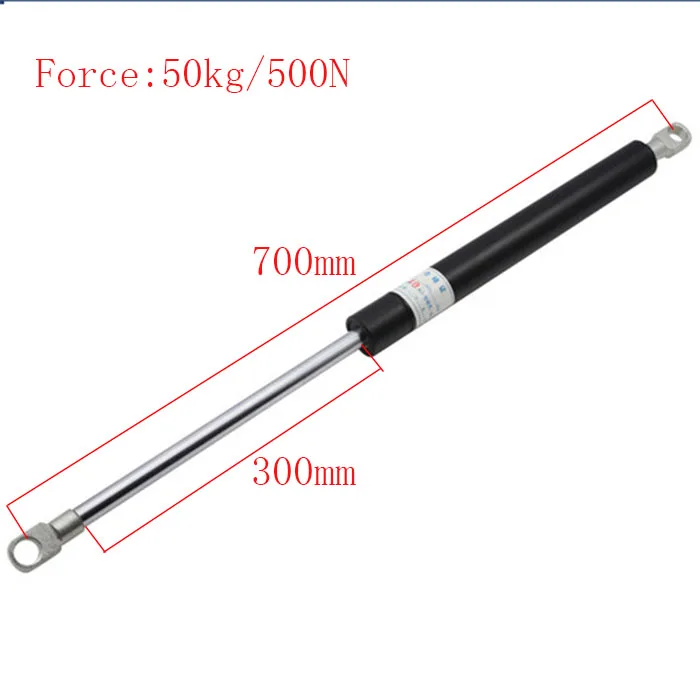 

Free shipping 700mm central distance, 300 mm stroke, pneumatic Auto Gas Spring, Lift Prop Gas Spring Damper