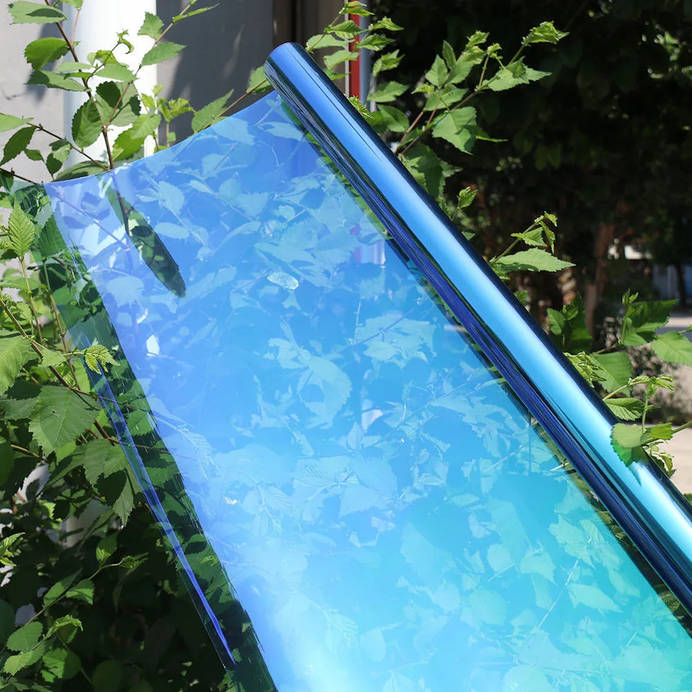 

60''x40'' Heat Reduction Chameleon Car Side Rear Window Solar Film UV Proof 55%VLT