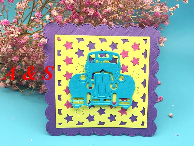  Y430 METAL CUTTING DIES Car Scrapbook card invitation paper craft party decor embossing stencil cut - 32853626725