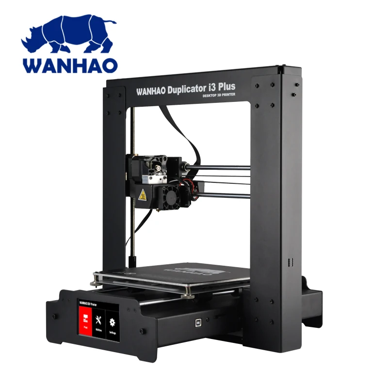 2018 Wanhao Дубликатор I3 PLUS Mark II сенсорный ЖК экран 3D цветная печатная машина Плавная