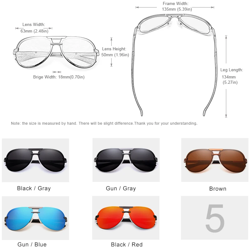 Baratos KINGSEVEN gafas de sol polarizadas originales de alta calidad gafas de sol de aluminio de conducción piloto para hombres y mujeres + TR90 gafas de sol gafas UV400