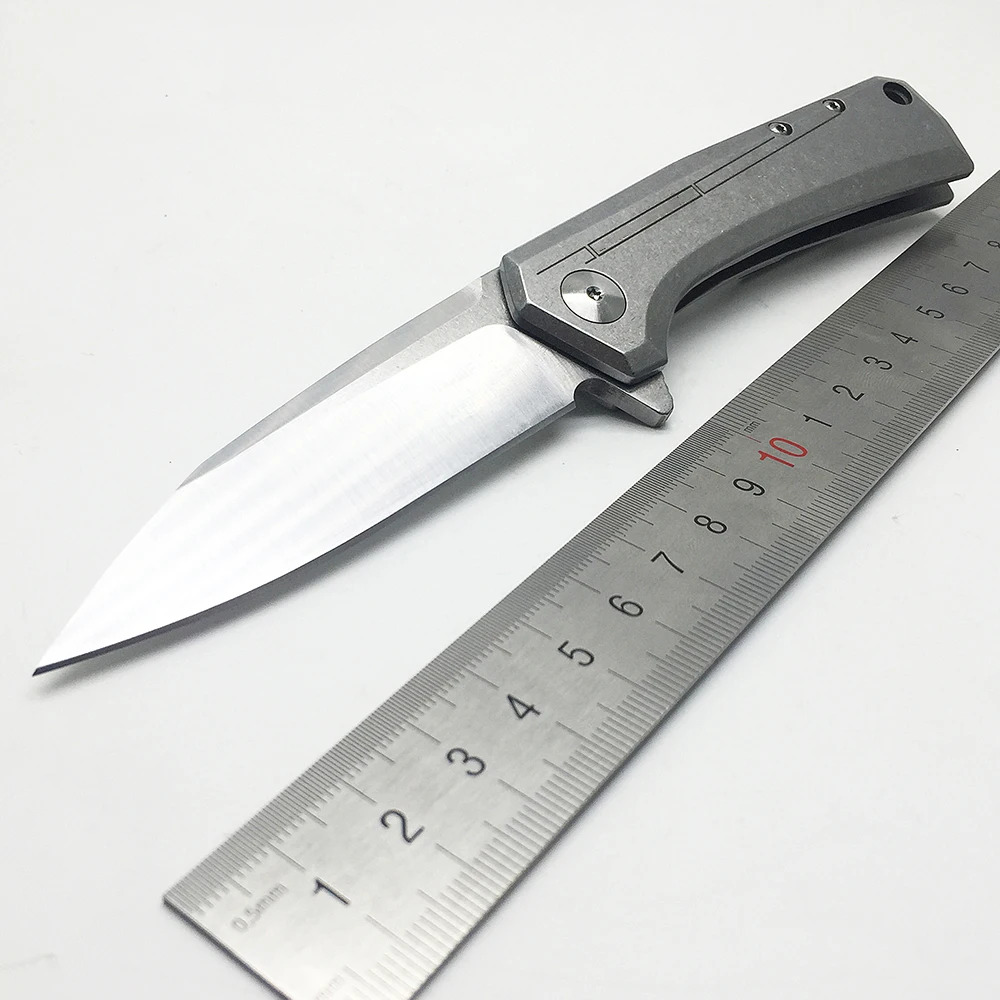 Тактический складной нож ZZSQ ZT0808 D2 лезвие стальная ручка для выживания кемпинга