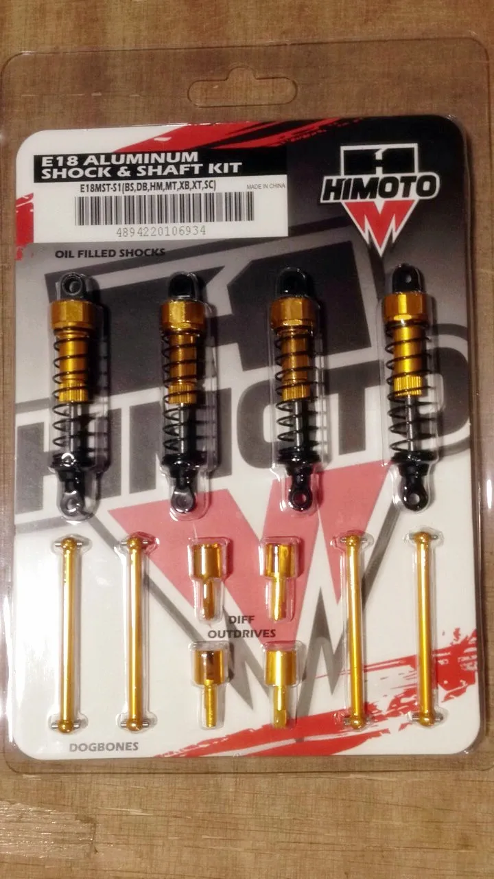 

HIMOTO RC CAR PARTS 1:18 E18 Upgrade Set 1 (not for On Road and DT) E18MST-S1