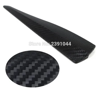 

Fit for Audi A4 A6 A1 A3 A5 A8 A7 S1 4pcs(2 SET) Car Styling Mouldings Bumper Corner Guard Protector Carbon Fiber Look sticker